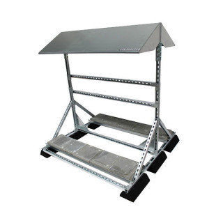 PVshelter Back2Back type 300HE Partly-Assembled