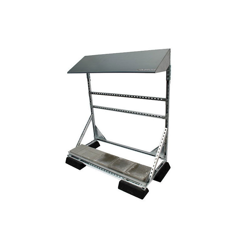 PVshelter Wall Floor type 150HE Partly-Assembled