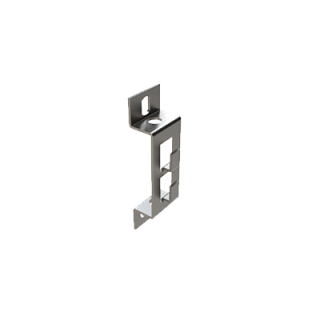 Bracket for 60 mm wire tray for PVshelter