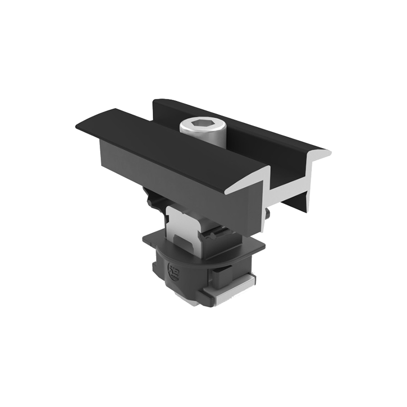 WallPV FacadeClamp MC Set 25-40 black