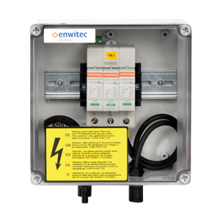 Surge protection box