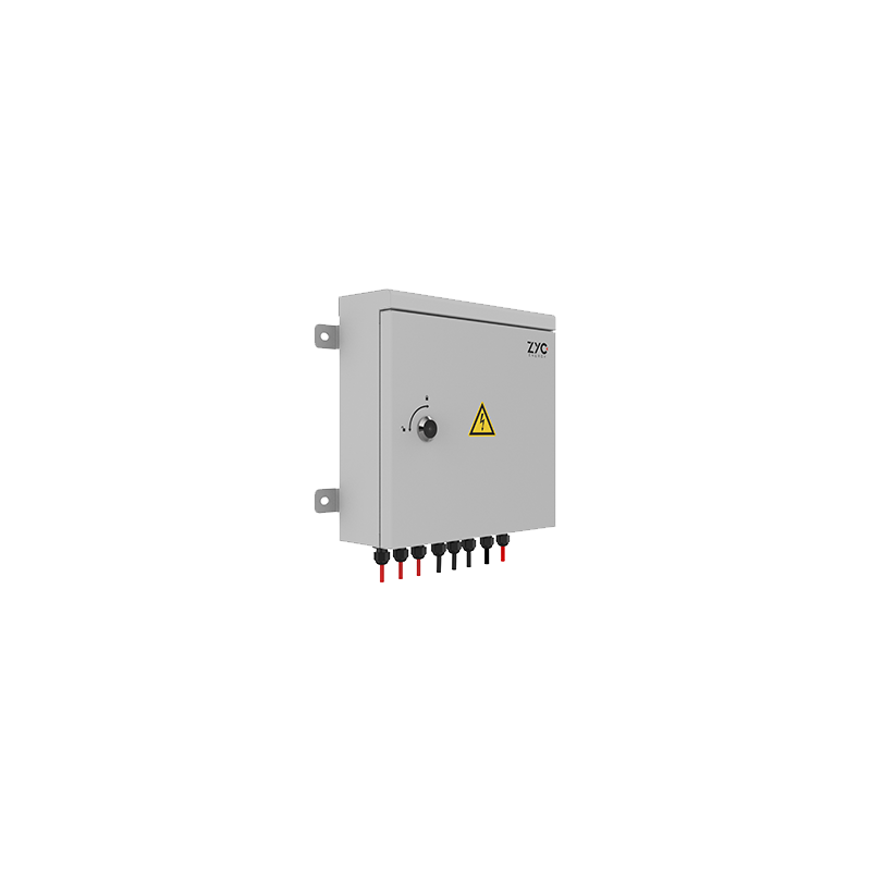 Combiner box for 3 storage towers