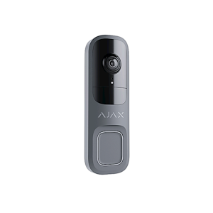 Ajax Systems AI deurbel donkergrijs