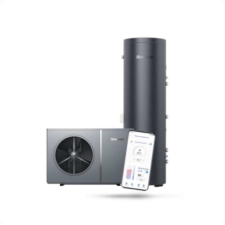 Newntide Warmtepomp pakket 3.5 ~ 8.81 KW, 185/65