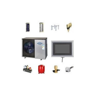 12 kW warmtepomppakket met 500 liter