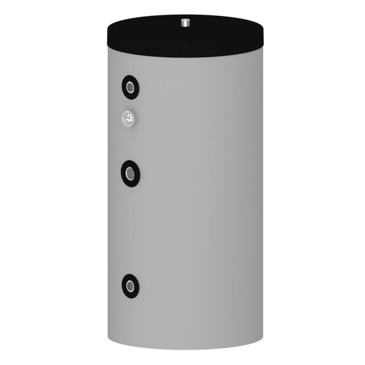 Verswaterboiler 150 liter met 1 extra buis-WW (Zilver)