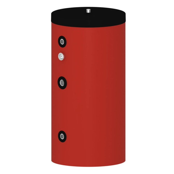 Verswaterboiler 200 liter met 1 buiswarmtewisselaar (Rood)
