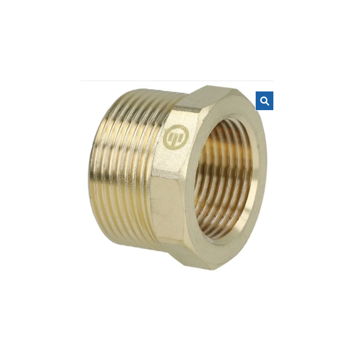 Verloop 1 1/4" x 1" US/IS brede uitvoering