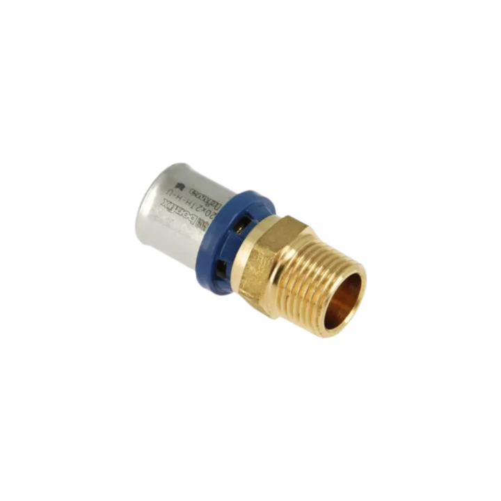 BONFIX 2000245 - Perskoppeling recht - Messing - 20 x 3/4" G M