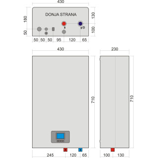 Mikoterm mTronic 7000 EU (12 kW) - Elektrische cv-ketel