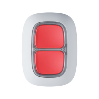 Ajax DoubleButton, wit, draadloze overvalknop