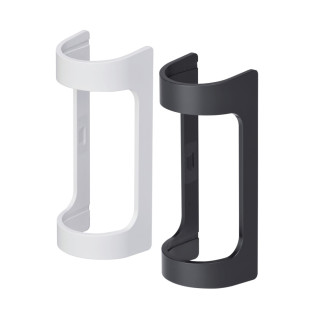 Zwarte polsband voor Ajax Button of DoubleButton