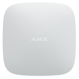 Ajax Hub 2 Plus, wit, met 2x GSM, IP en W