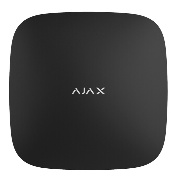 Ajax Hub Plus, zwart, 2x GSM, WiFi en IP