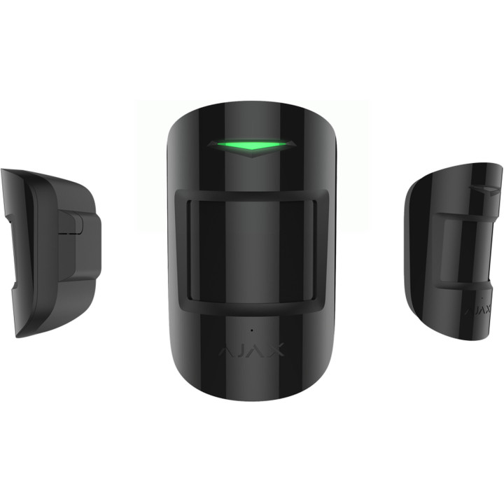 Ajax CombiProtect, zwart, glasbreuk en bewegingsdetector