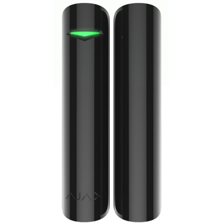 Ajax DoorProtect Plus, zwart, MC met tilt- en trilsensor