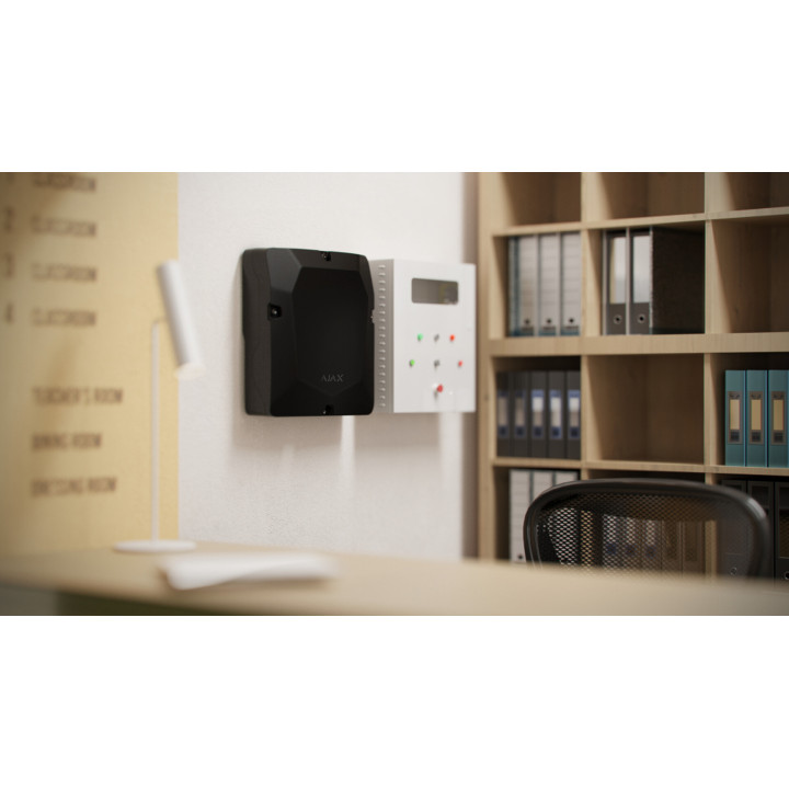 Ajax Case D (430×400×133), zwart