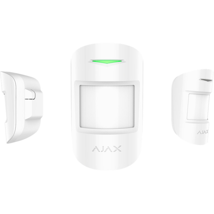 Ajax MotionProtect Plus, wit, draadloze PIR Radar