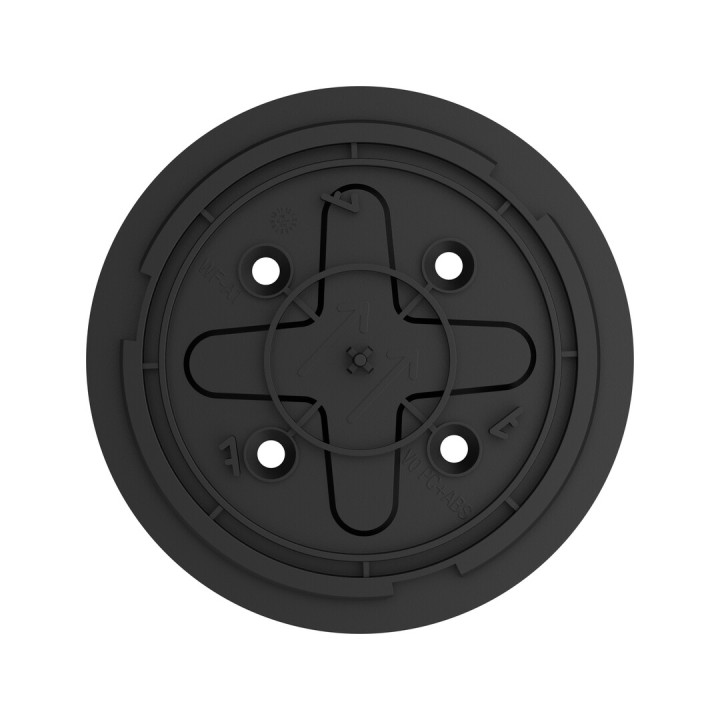 Ajax EN54 FireProtect, zwart, montageplaat