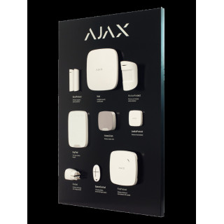 AJAX Demobord, zwart, voor muurmontage