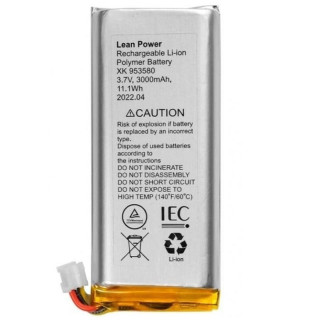 Ajax vervangende accu voor de Hub 2 Plus (3Ah, 3pin)