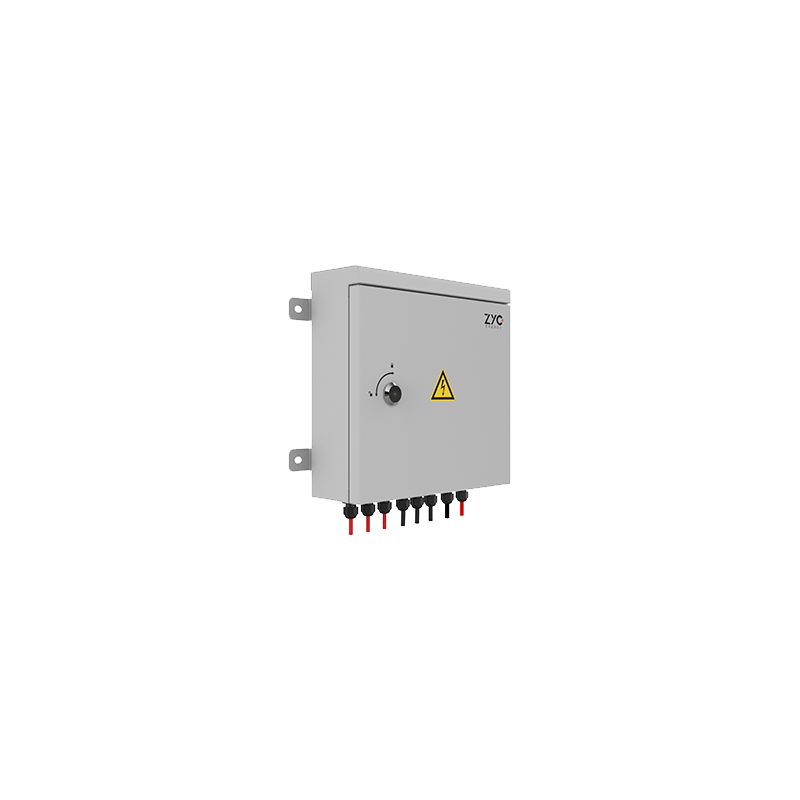 Combiner box for 3 storage towers