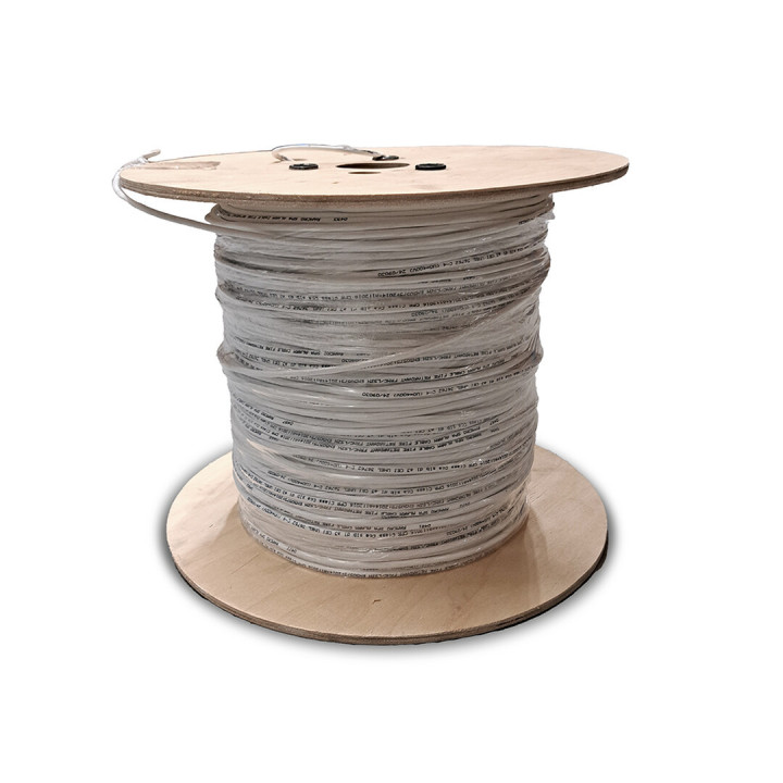 Alarmkabel 2x0,5 4x0,22mm2 afgeschermd Cca LSZH 500 meter