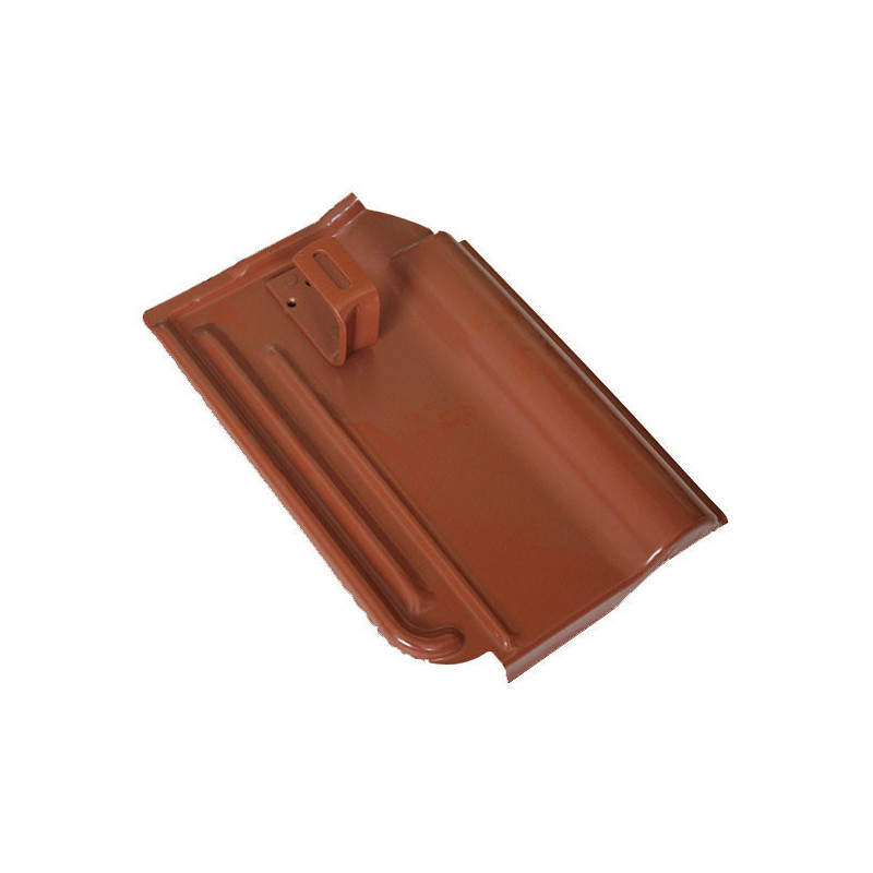 RF PA LEH flat roof tile red-brown