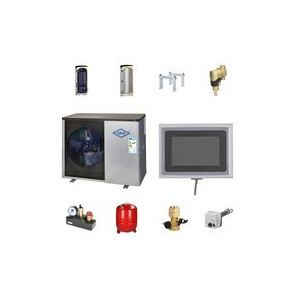 12 kW warmtepomppakket met 500 liter