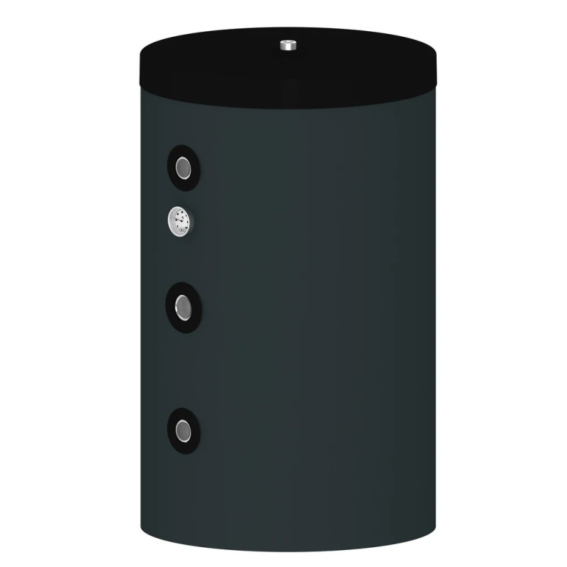 Verswaterboiler 150 liter met 1 extra buis-WW (Antraciet)