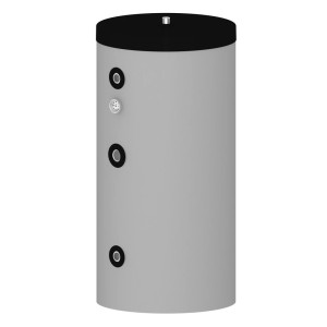 Verswaterboiler 150 liter met 1 extra buis-WW (Zilver)