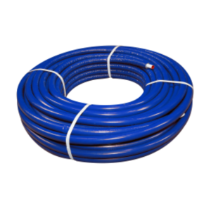 BONFIX 2003320 - Alu-pers meerlagenbuis + 6 mm isolatie blauw - 32 x 3 mm (Rol 25 meter)