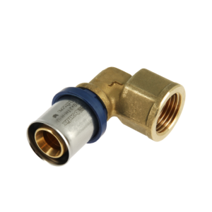 BONFIX 2001135 - Perskoppeling knie 90° - Messing - 20 x 3/4" G F