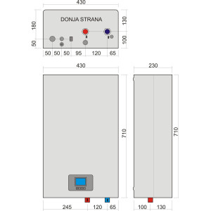 Mikoterm mTronic 7000 EU (24 kW) - Elektrische cv-ketel