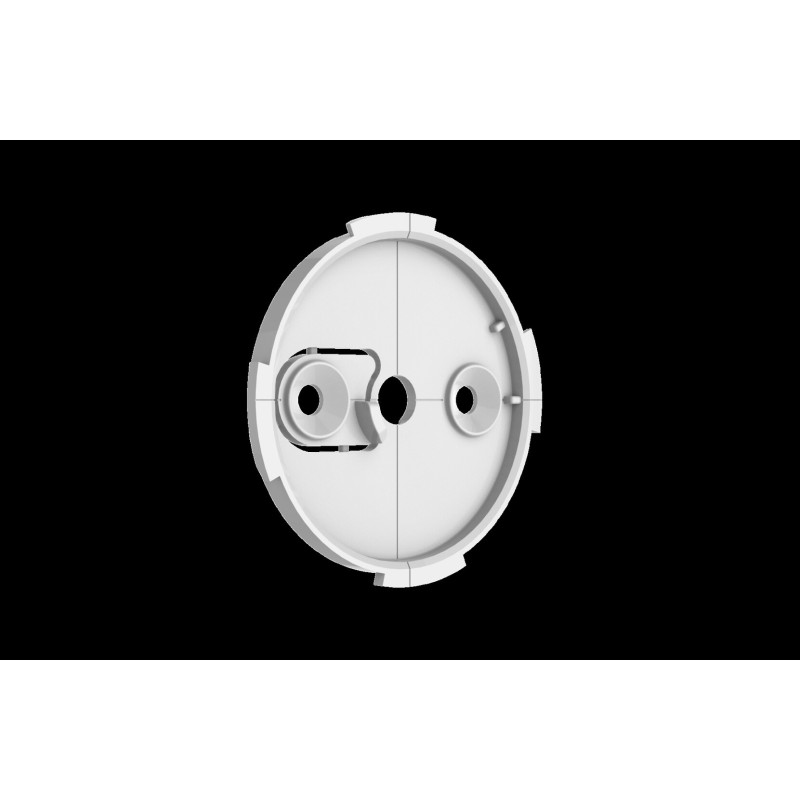 Ajax HomeSiren, wit, montageplaat