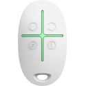 Ajax SpaceControl, wit, draadloze afstandsbediening/overval