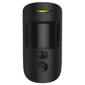 Ajax MotionCam, zwart, draadloze PIRCAM