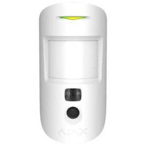 Ajax MotionCam HDR PhOD, wit, draadloze PIRCAM