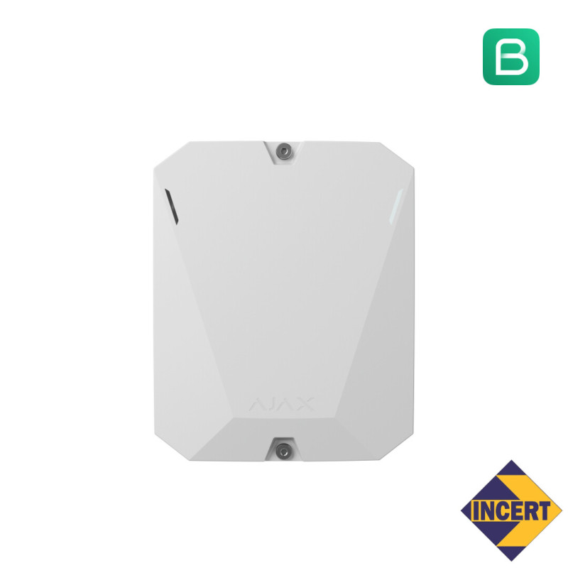 Ajax MultiTransmitter, wit, 18 bedrade zones INCERT (3EOL)