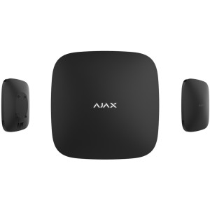 Ajax Hub Plus, zwart, 2x GSM, WiFi en IP