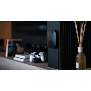 Ajax Hub Plus, zwart, 2x GSM, WiFi en IP