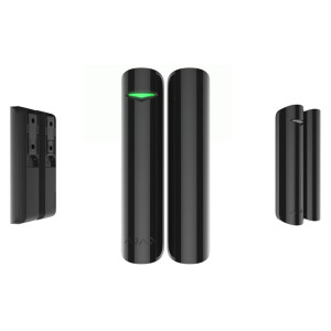 Ajax DoorProtect Plus, zwart, MC met tilt- en trilsensor