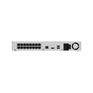 Ajax Baseline NVR met HDMI, 2 harddisk tray, 16 kanalen, 16 PoE, AC, wit