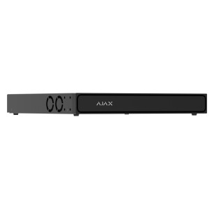 Ajax Baseline NVR met HDMI, 2 harddisk tray, 8 kanalen, 8 PoE, AC, zwart
