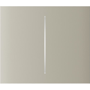 Ajax CenterButton (2-gang) ivoor verticaal