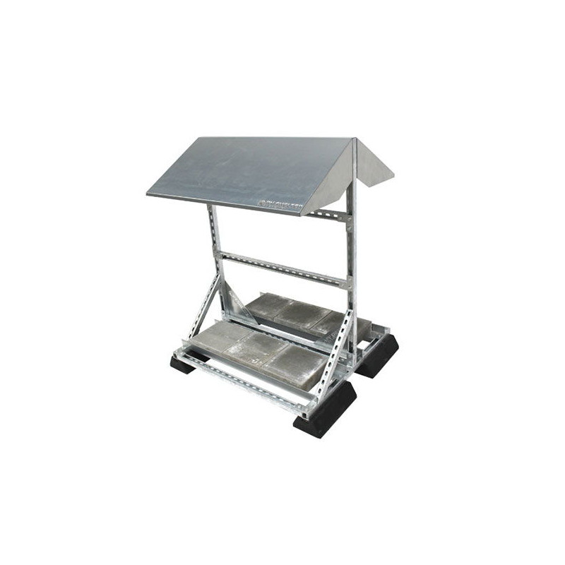 PVshelter Back2Back type 200 Partly-Assembled