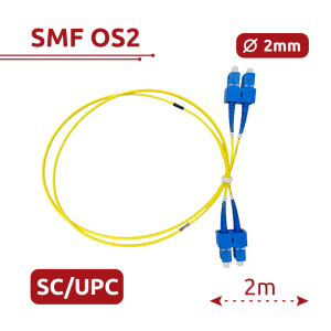 SF-SC-UPC-SC-UPC-OS2-DX-2M-Y