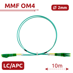 SF-LC-APC-LC-APC-OM4-DX-10M-A