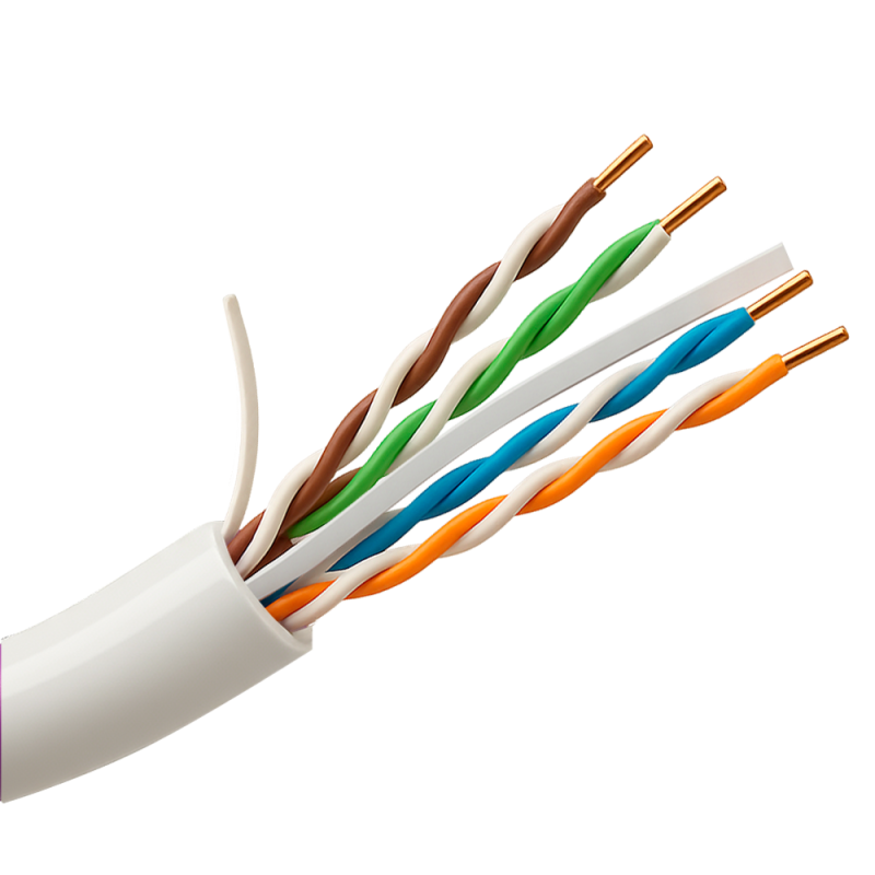 UV-UTP6-500-BC24AWG-DCA-R-W