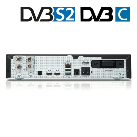 VU+ DUO 4K SE UHD 1x DVB-S2X + C FBC COMBO Twin PVRRdy
